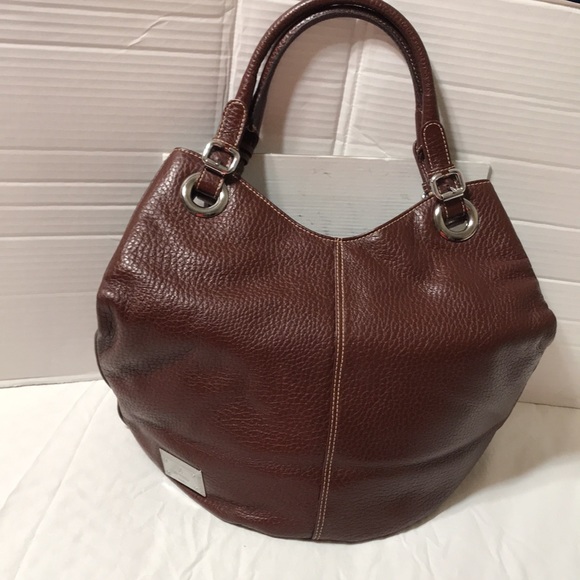 LENNY E CIA leather shoulder bag, made in Brazil with crystals balls tag - Picture 3 of 13